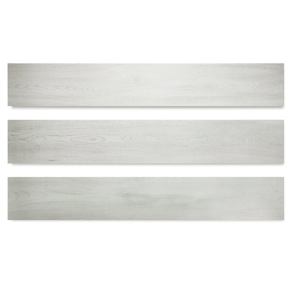 LUCIDA SURFACES, GlueCore Whitewood 7 5/16 In. X48 In. 3mm 22MIL Glue Down Luxury Vinyl Planks , 16PK